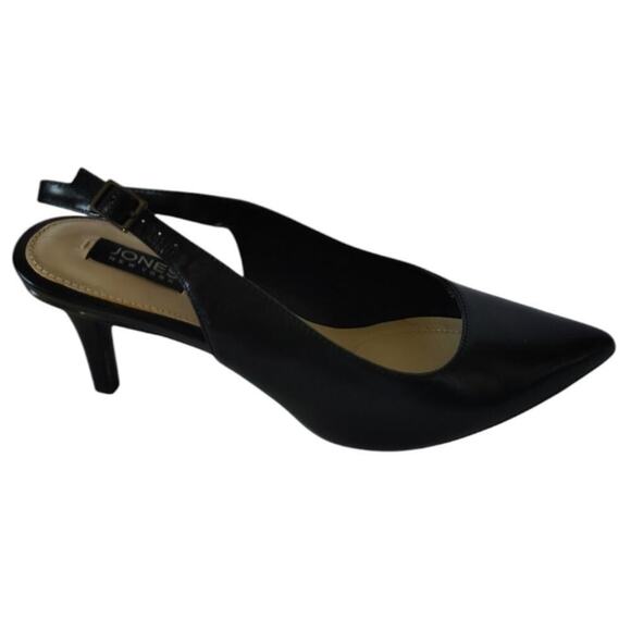 Jones NY Slingback Heel Black Womens Size 9.5 - Picture 1 of 5